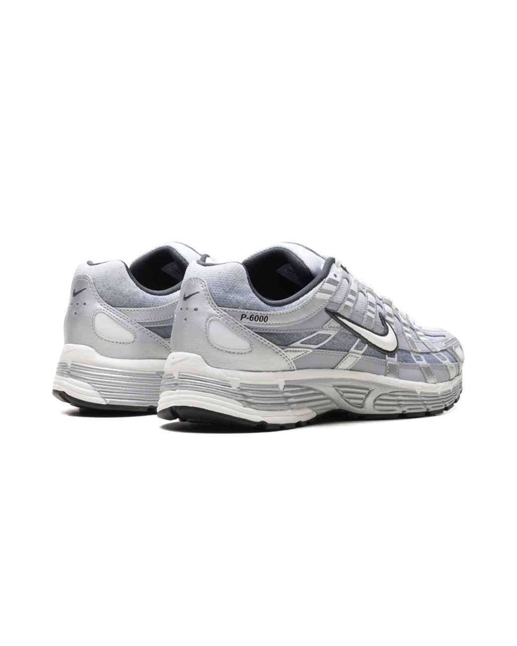 Nike Black P-6000 "Metallic Summit-Wolf Gre" Ih4465 095" for men