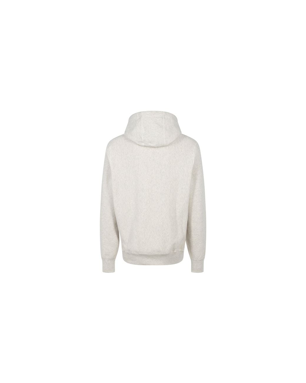 Stadium Goods Black Collegiate Hoodie "Natural Heather" Sgs0568"