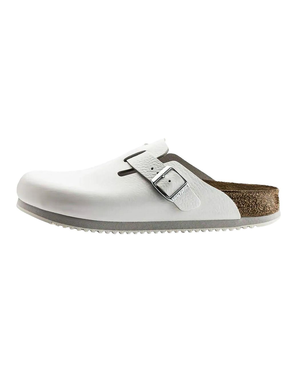 Birkenstock Black Boston Super Grip Leather 0060134" for men