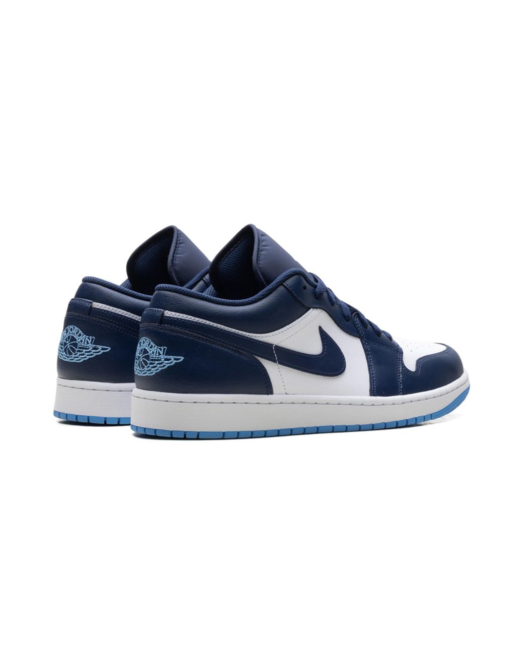 Nike Blue Air 1 Low "Midnight University" 553558 404" for men