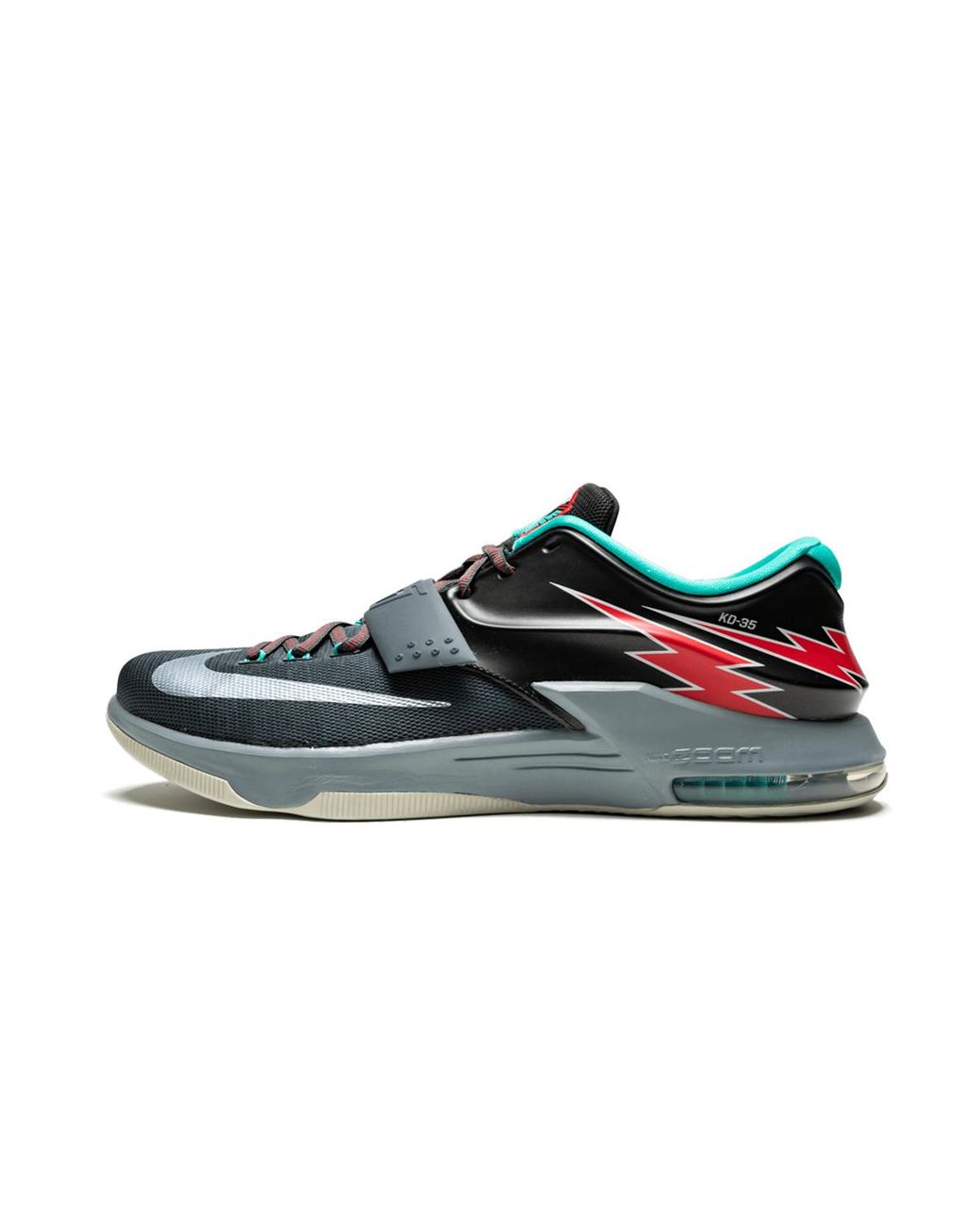 Nike Black Kd 7 "Thunder Bolt" 653996 005" for men