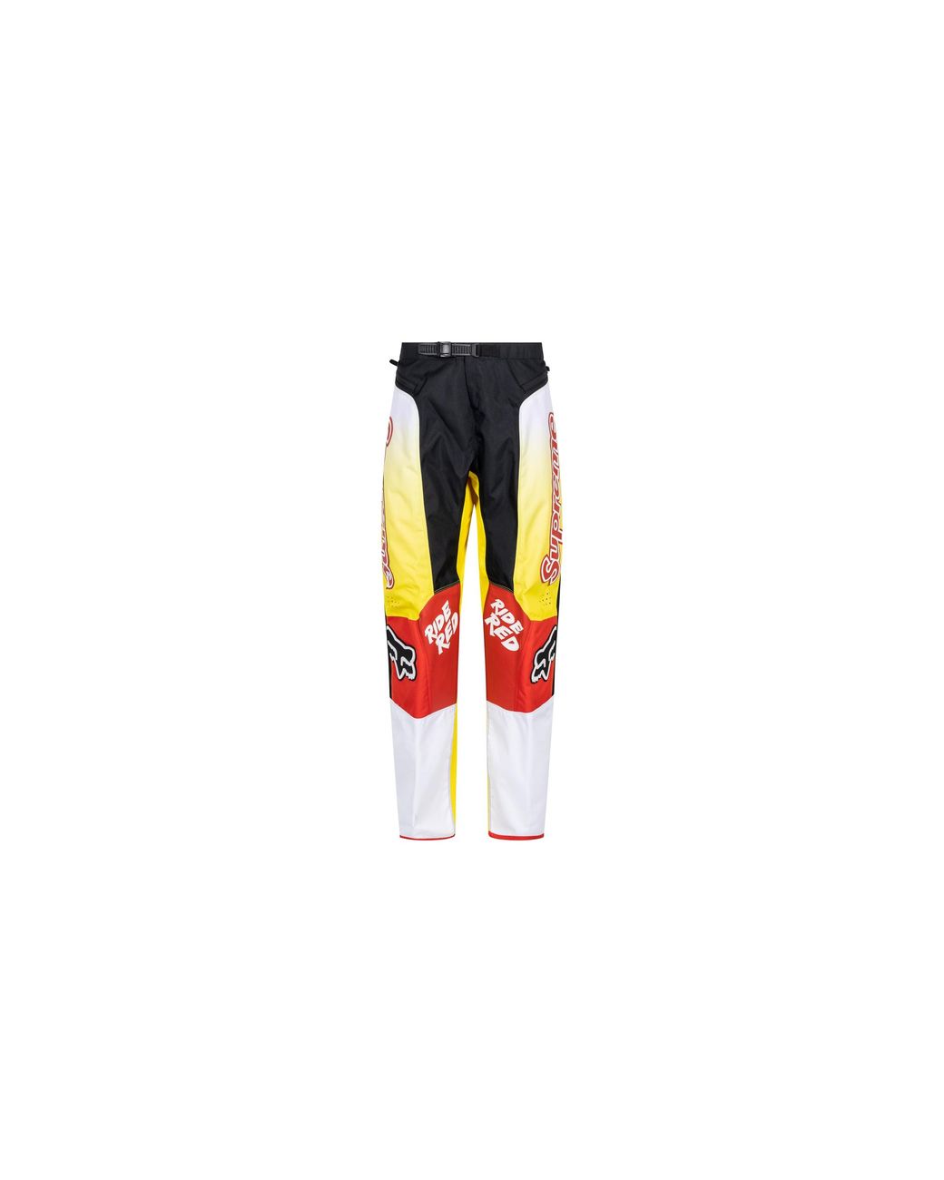 Supreme Black Honda Fox Racing Moto Pant "Fw19" Su12564"