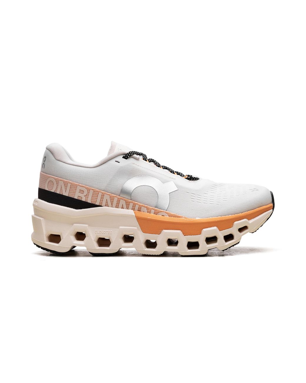 On Shoes Black Cloudmonster 2 "Ivory Tangerine" 3We10113202"