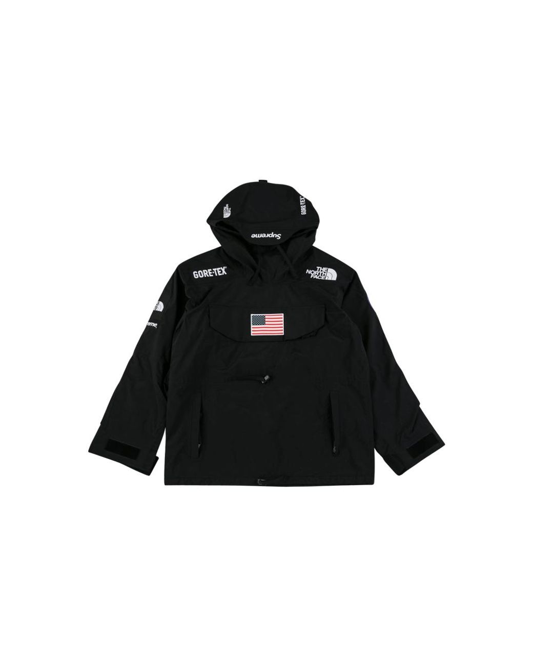 Supreme the north face trans online antarctica expedition pullover jacket blac