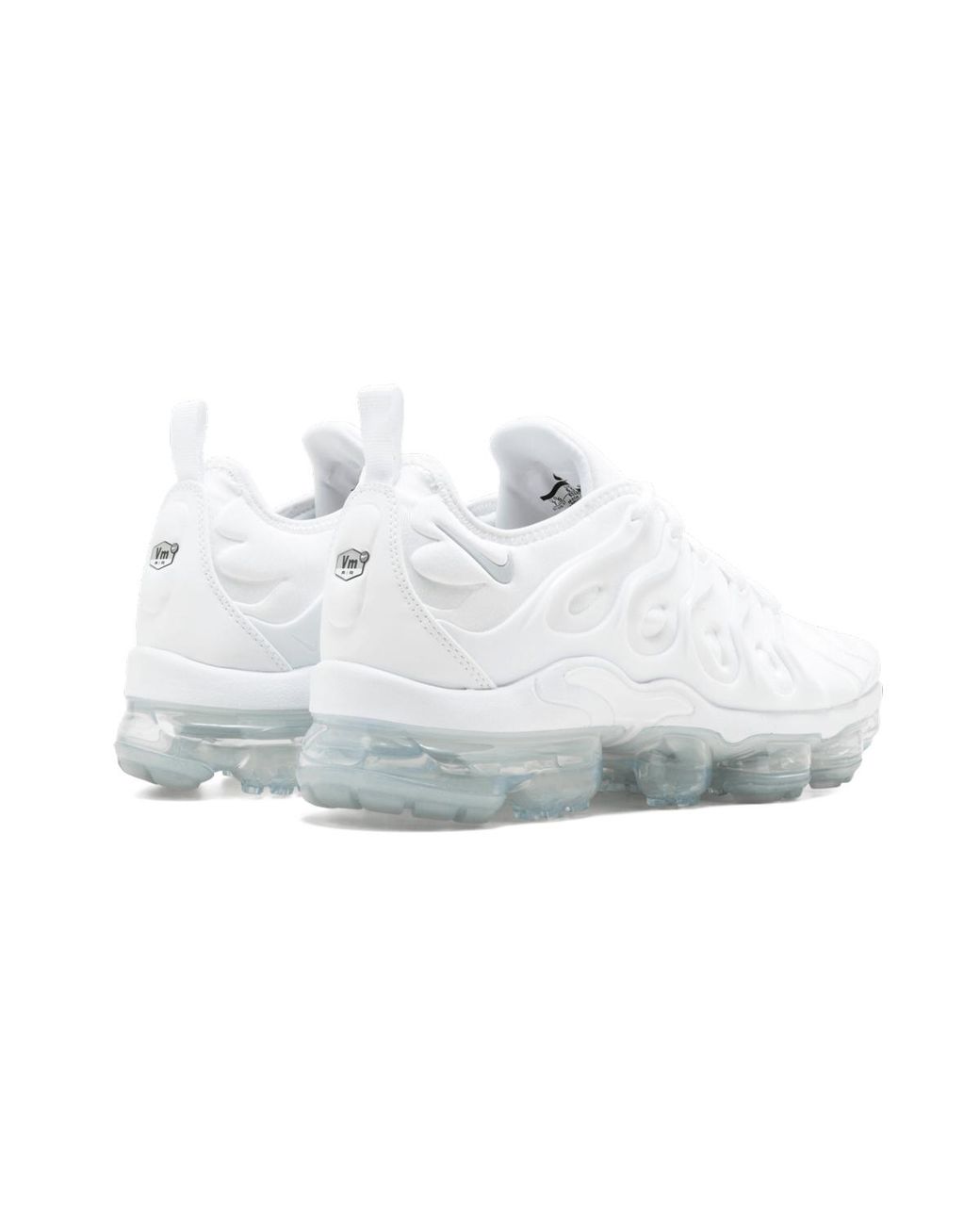 Nike White Air Vapormax Plus "Triple" 924453 100" for men