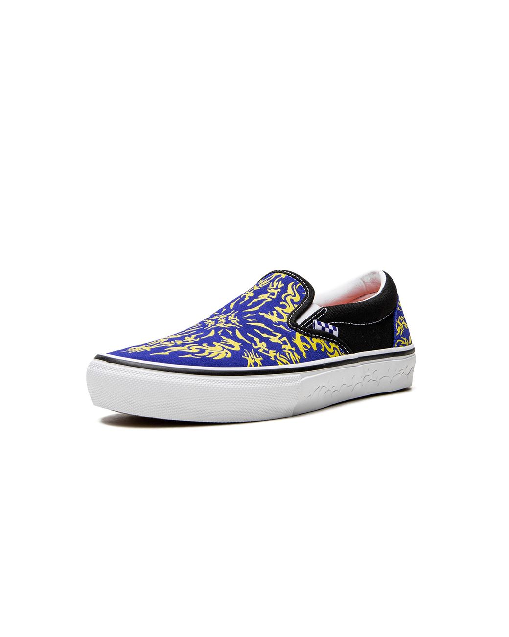 Vans Black Skate Slip-On "Dragon Flame" Vn0A5Fcabyl" for men