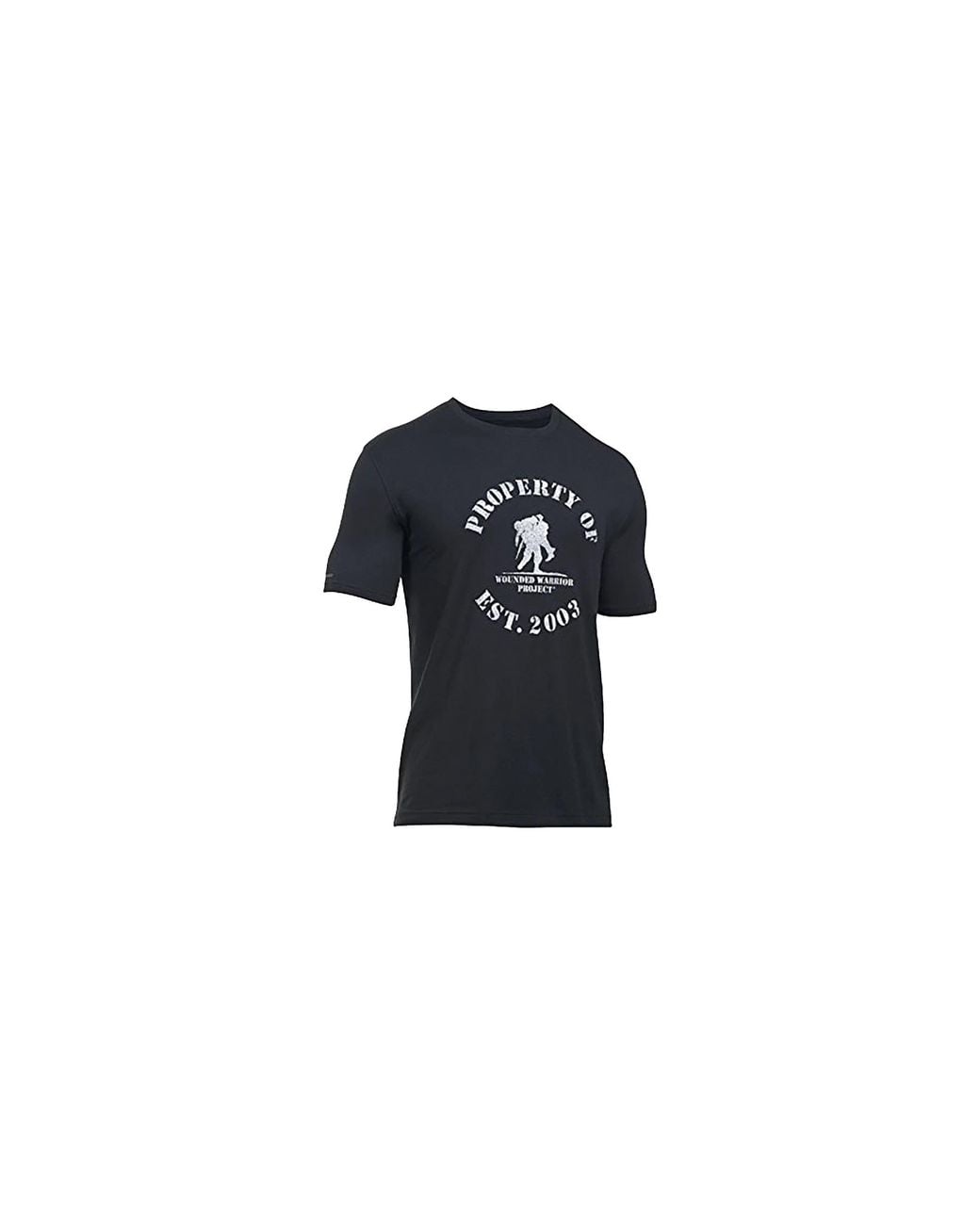Under Armour Black Property Of Wwp T-Shirt 1285711 001" for men