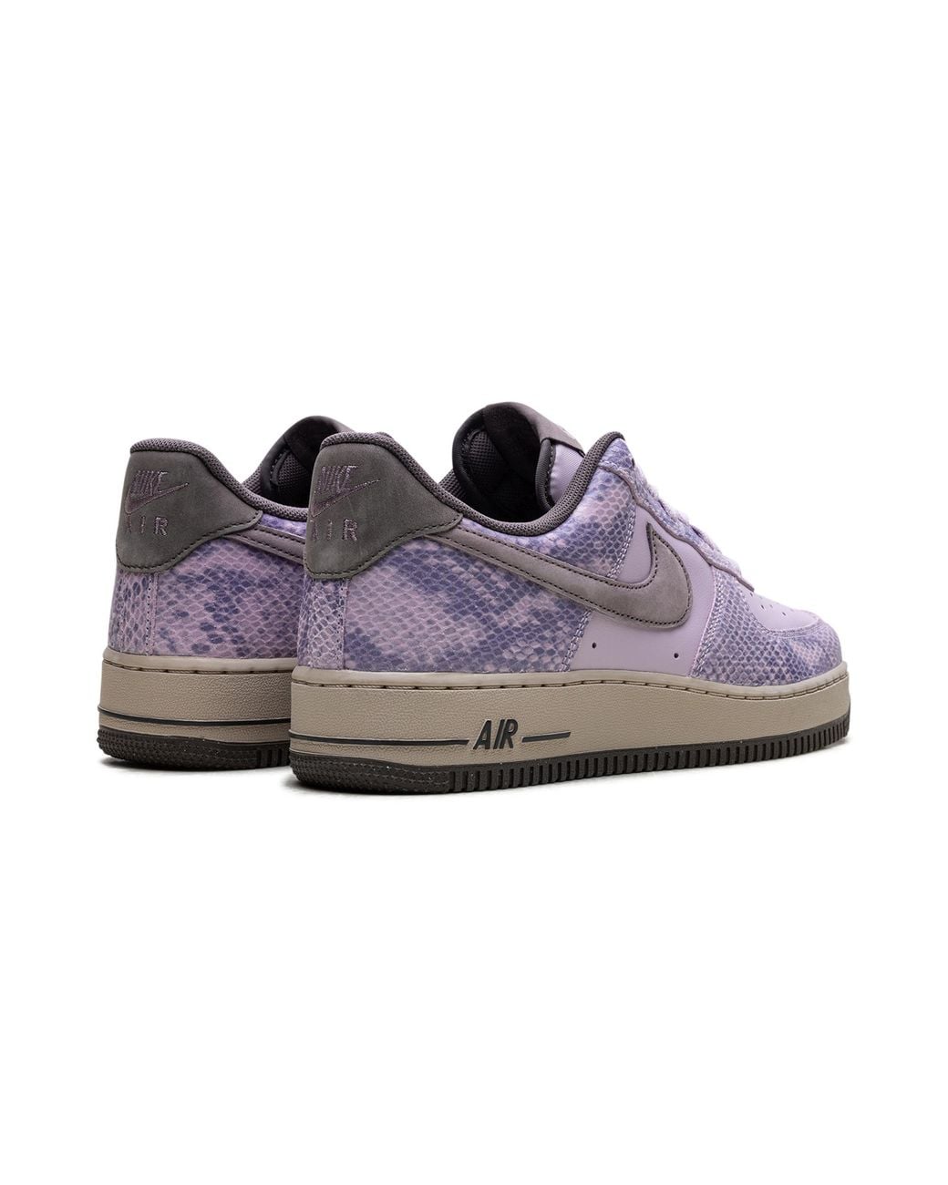 Nike Purple Air Force 1 Low Snakeskin" Hf2898 500" for men