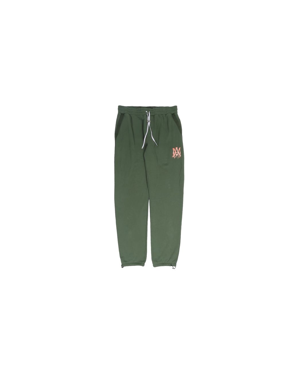 Amiri Green Ma Watercolor Logo Sweatpants Ss22Mjl021 354 Gree" for men