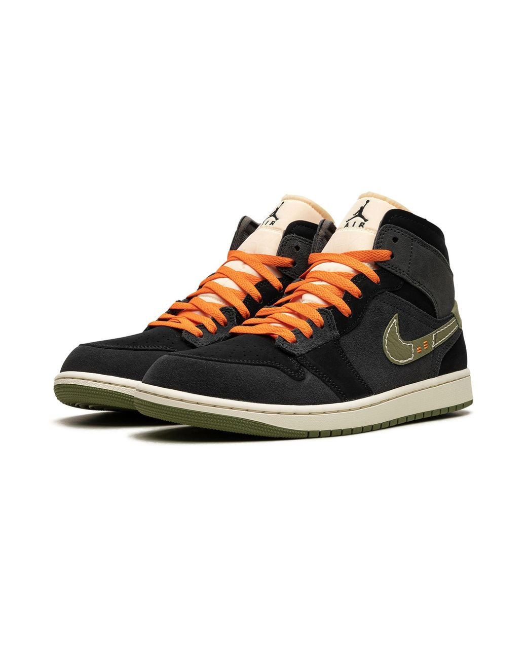 Air jordan 1 mid hot sale se black anthracite white