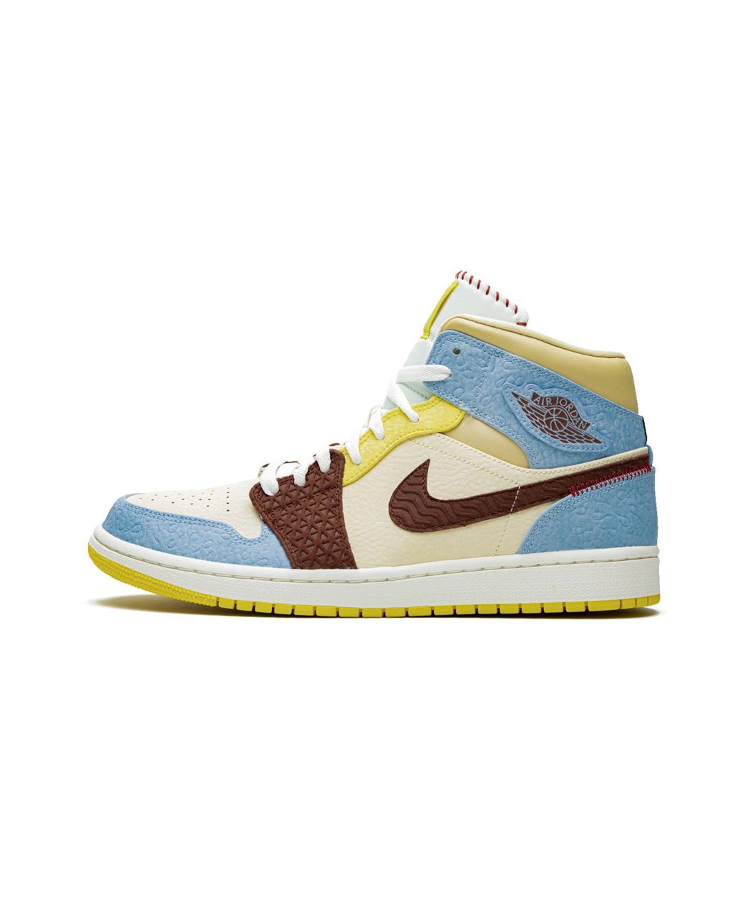 Nike Black Air 1 Mid Se "Maison Chateau Rouge Fearless" Cu2803 200" for men