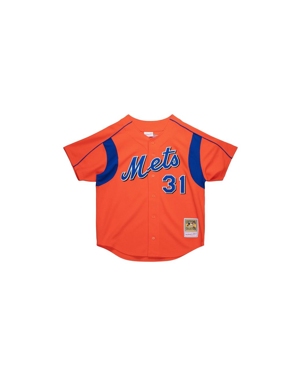 Mitchell & Ness Red Authentic Bp "Mlb Mets 2004 Mike Piazza" Abbfgs19066 Nymdkor04Mpi" for men