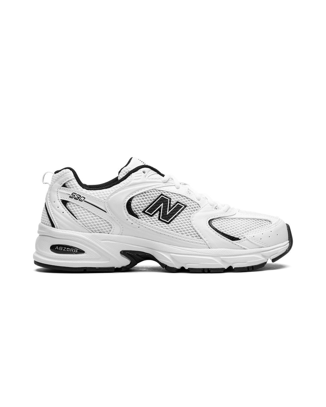 New Balance Black 530 Mr530Ewb" for men