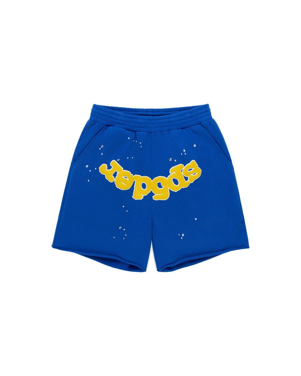Sp5der Blue Og Logo Sweatshort 654" for men
