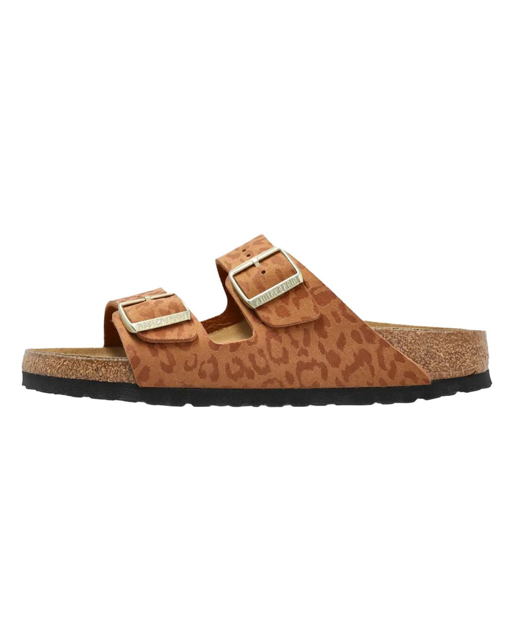Birkenstock Black Arizona Synthetics "Leopard Pecan" 1031926" for men