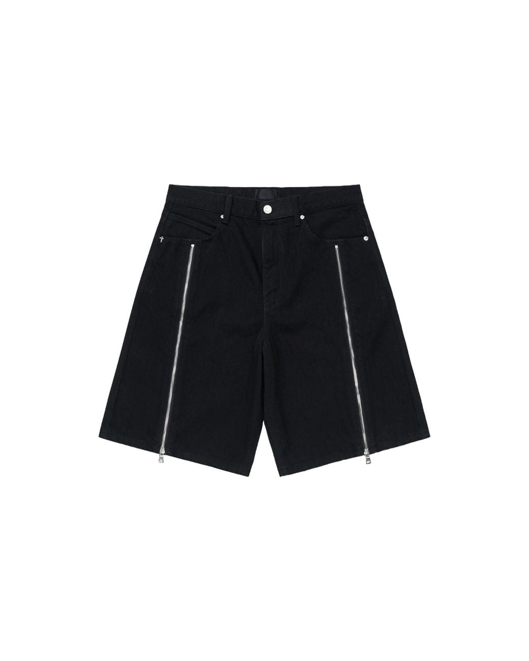 RTA Black Jean Caleb Denim Shorts Mexod1247" for men