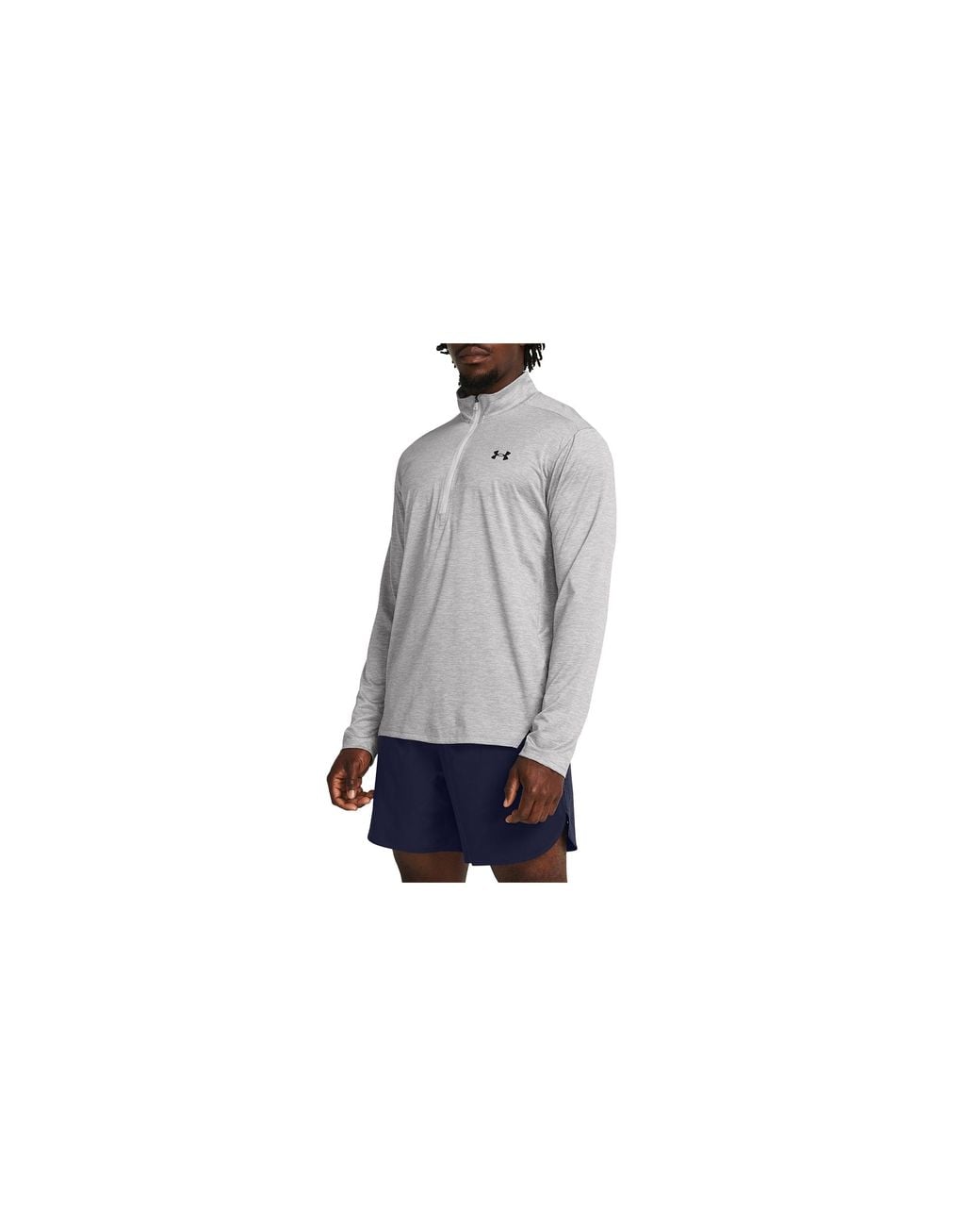 Under Armour Black Tech Vent Half-Zip Top "Castlerock Ultimate" 1382184 023" for men
