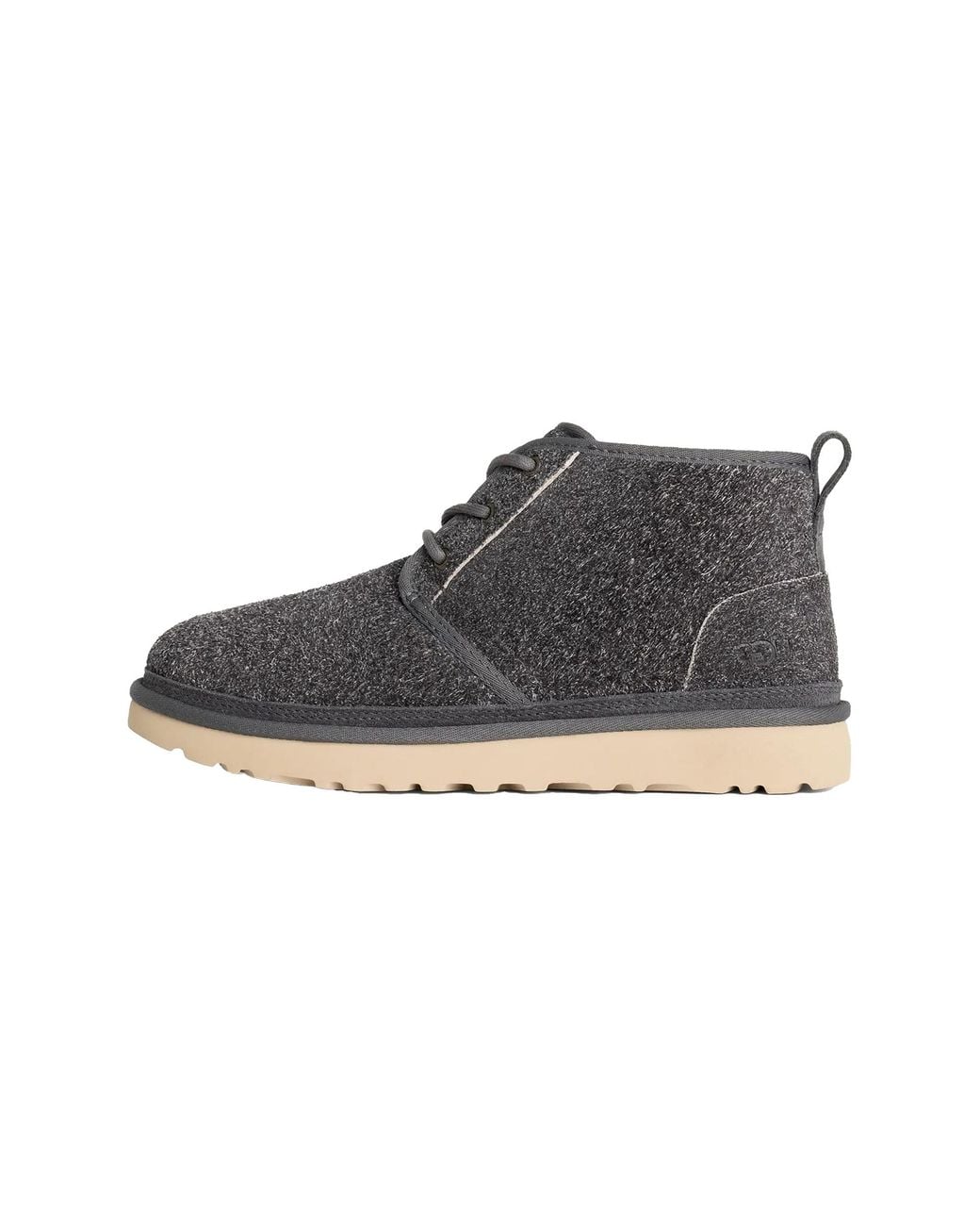 Ugg Black Neumel Shaggy Suede Boot "Dark" 1158219 Dgry" for men