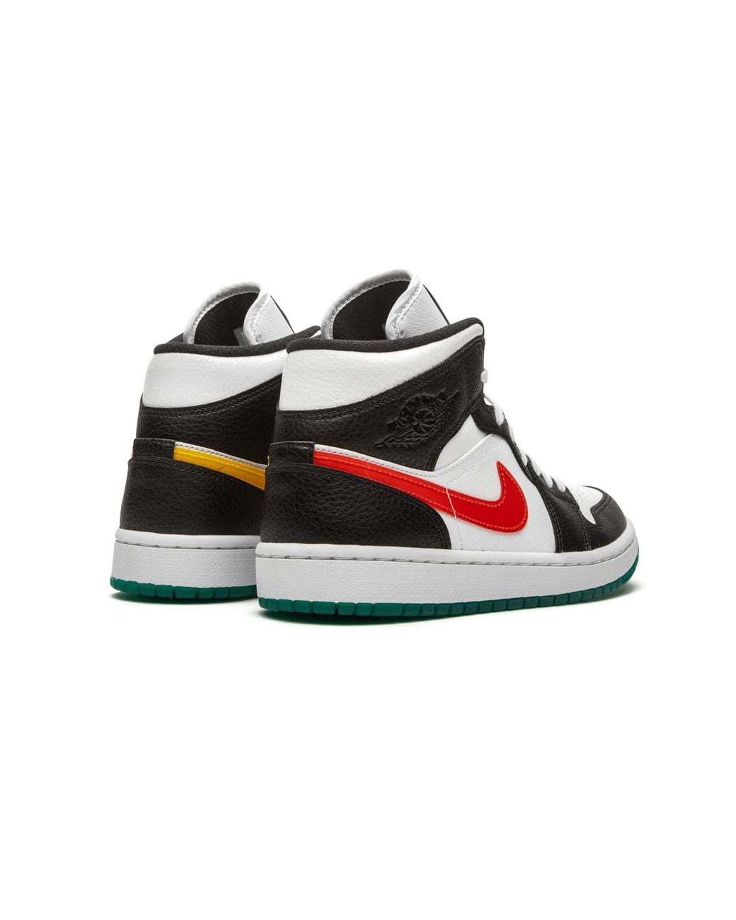 Nike Black Air 1 Mid "Alternate Swooshes" Bq6472 063"