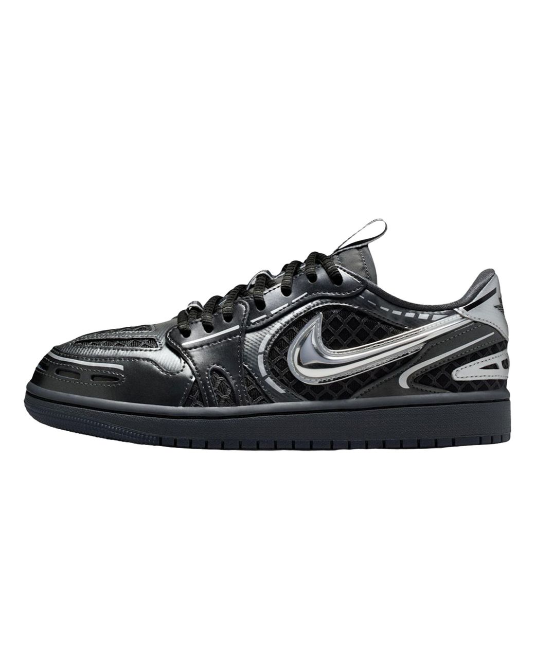 Nike Black 1 Low Method Of Make V3 Metallic" Hq2186 001"