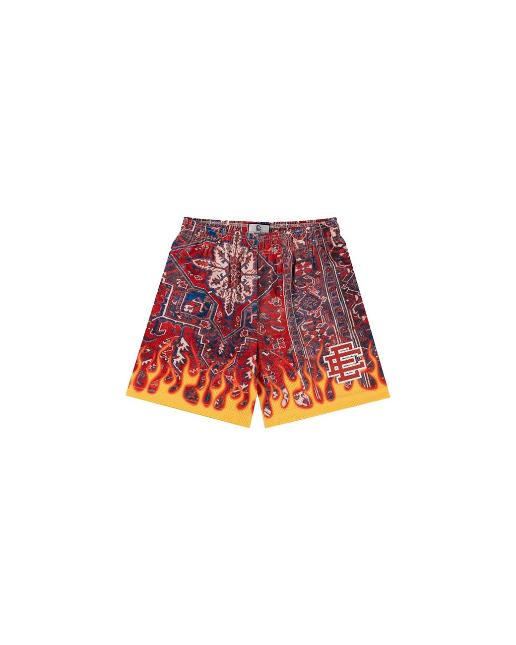 Eric Emanuel Red Ee Basic Shorts Flame" Ee085" for men