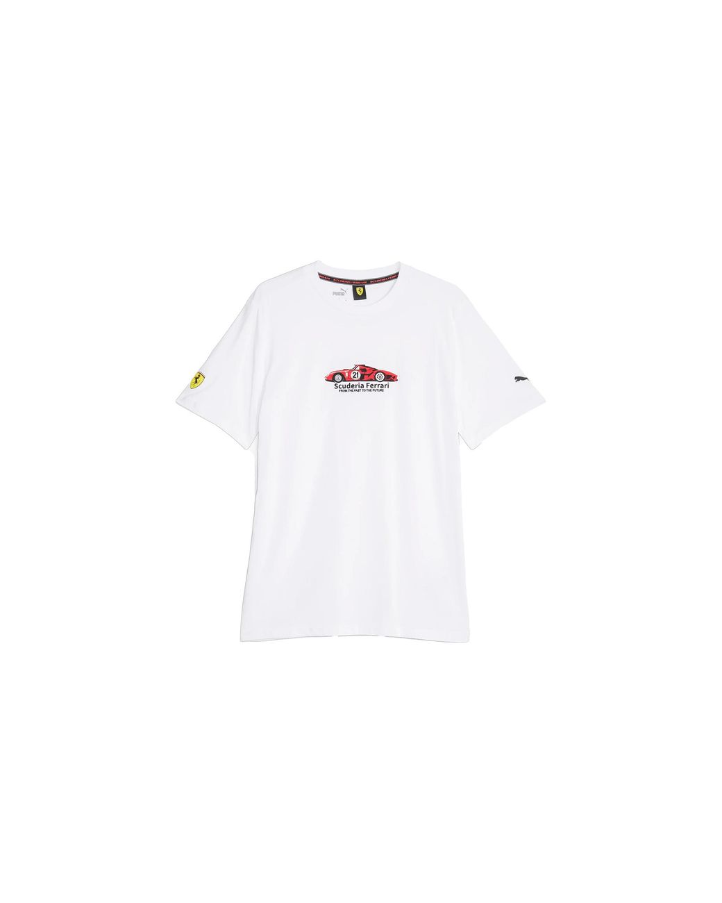 PUMA Black Ferrari Race Graphic Tee 1 620947 03" for men