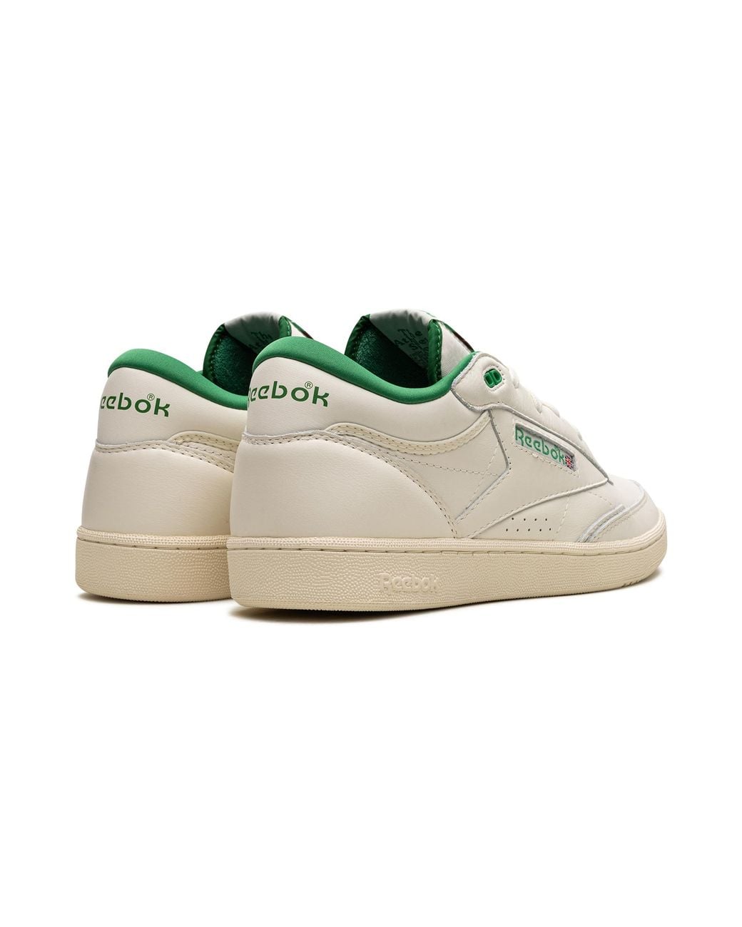 Reebok Black Club C Mid Ii "Chalk Glen" H68833" for men