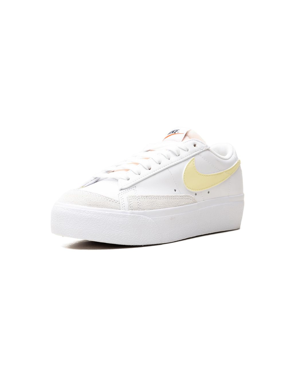 Nike White Blazer Low Platform Life Lime" Dj0292 115"