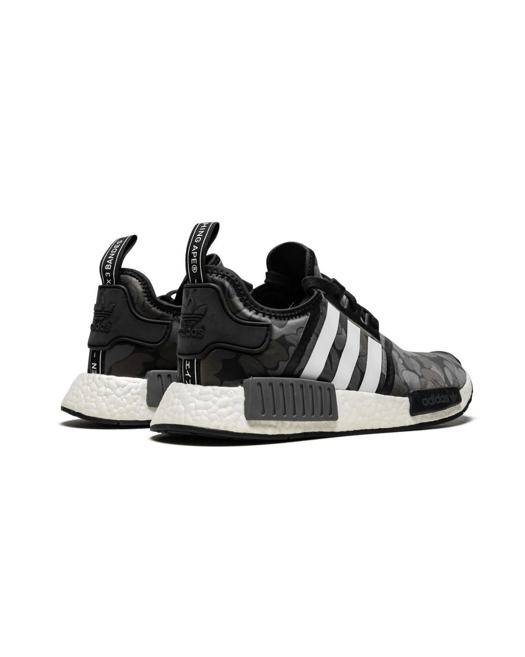 Adidas Black Nmd R1 "Bape for men
