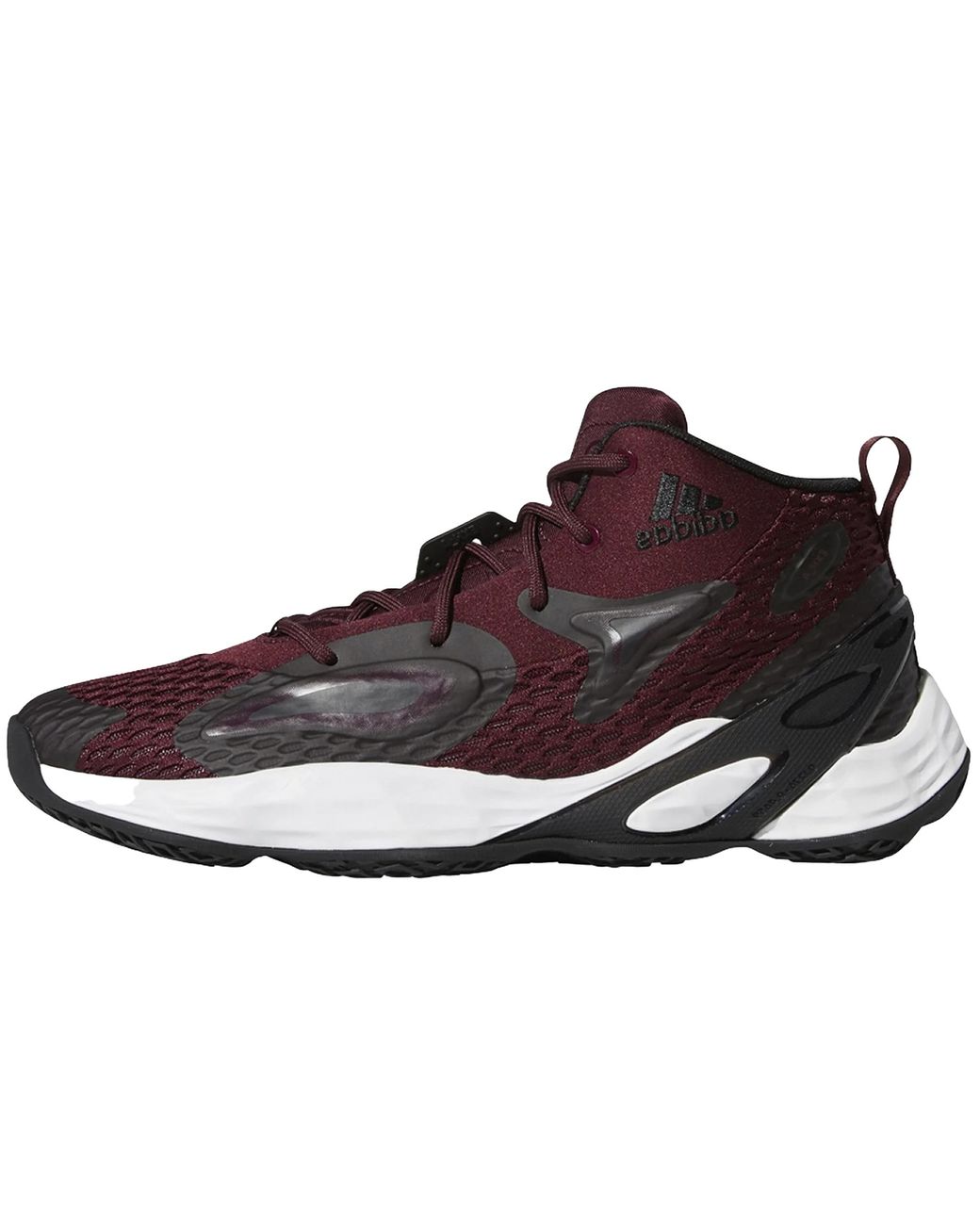 Adidas Brown Exhibit A Mid "Team/Core/ H68702" for men