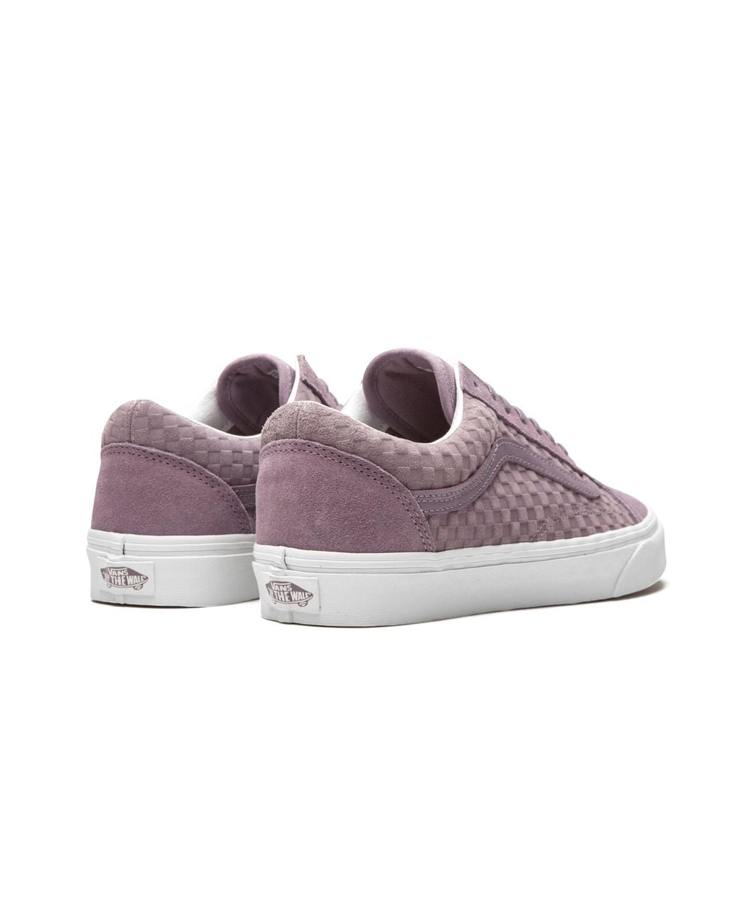 Vans Purple Old Skool "Embossed Mini Check for men