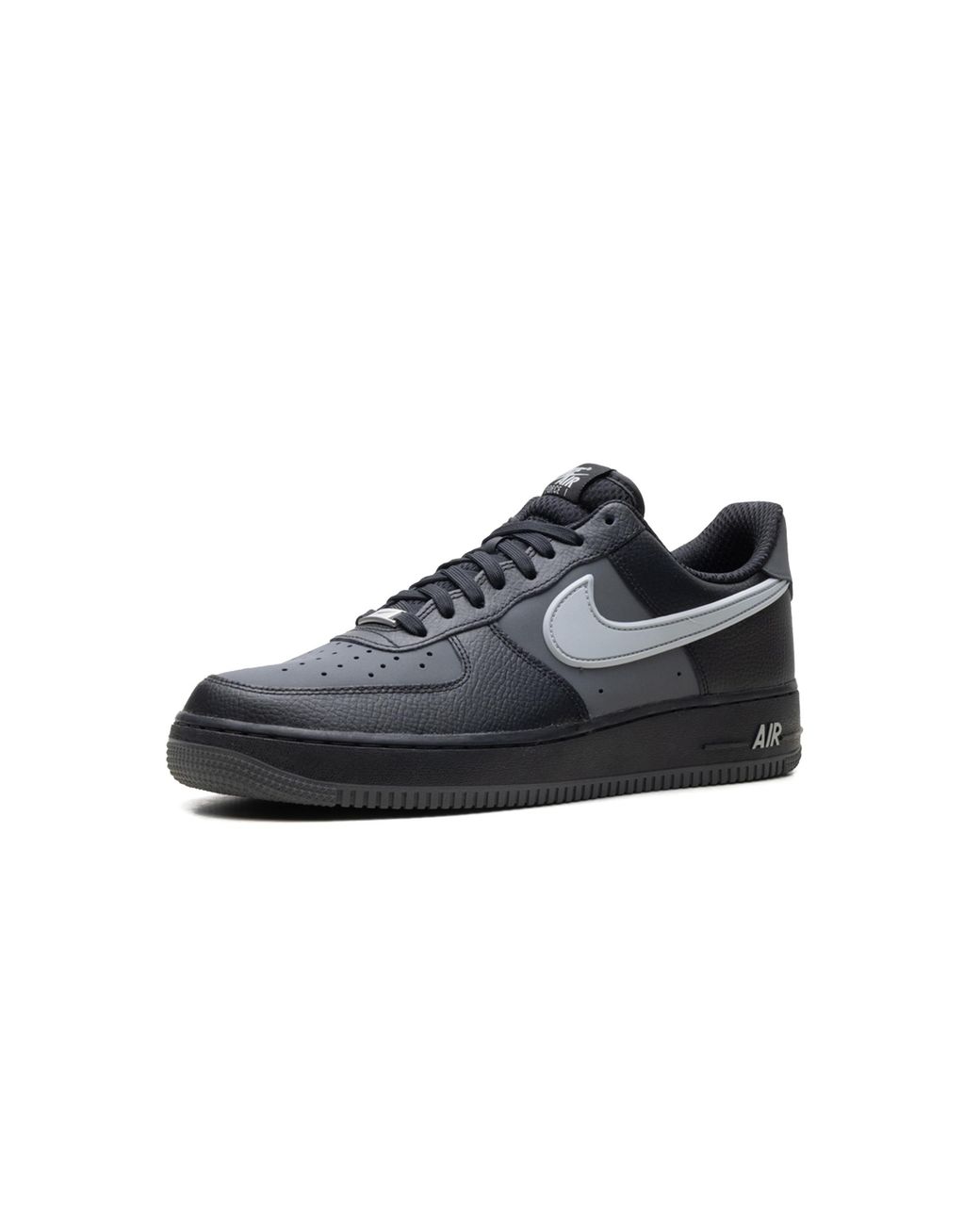 Nike Black Air Force 1 '07 Lv8 Light Smoke' Ir1475-010 for men