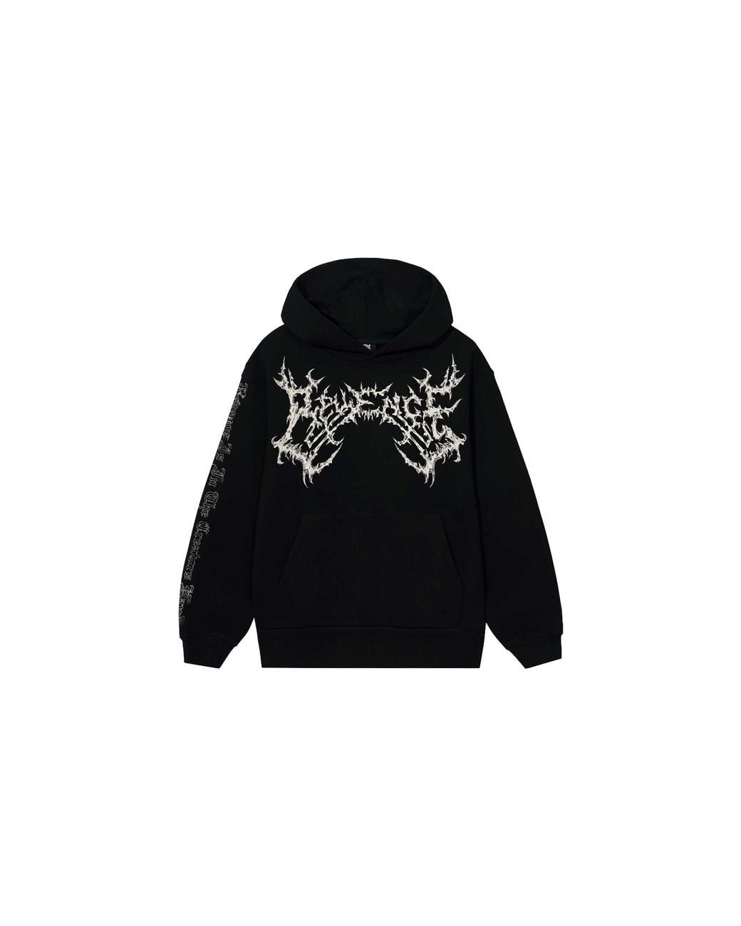 REVENGE Black Relic Hoodie Rev0057" for men