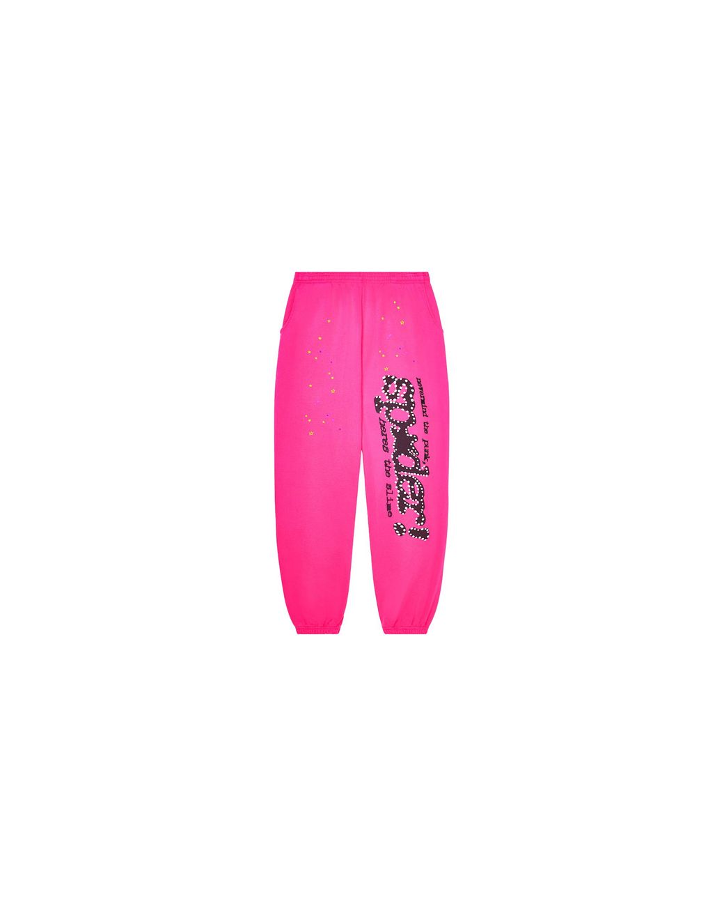 Sp5der Black P*Nk V2 Sweatpant 58" for men