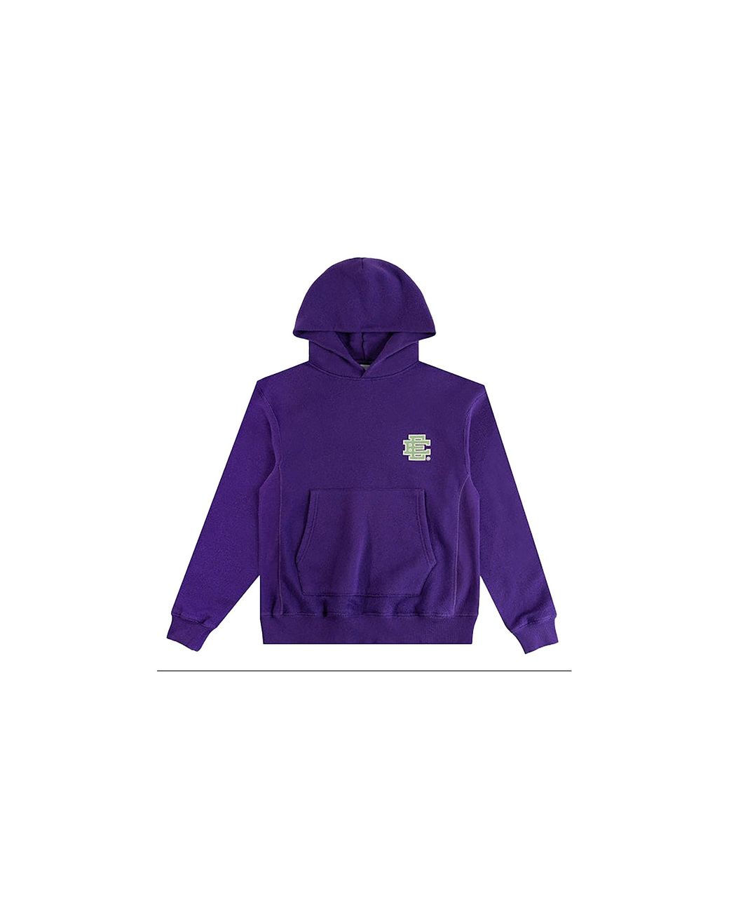 Eric Emanuel Purple Ee Basic Hoodie "Fw24 for men