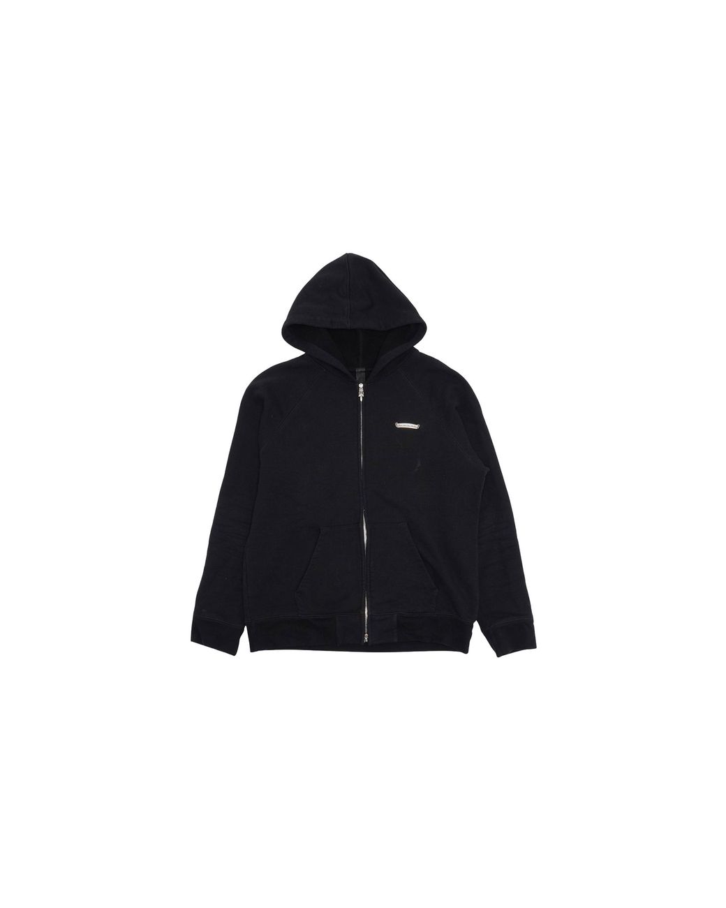 Chrome Hearts Black Embroidered King Taco Zip Up Hoodie Chrm1741" for men