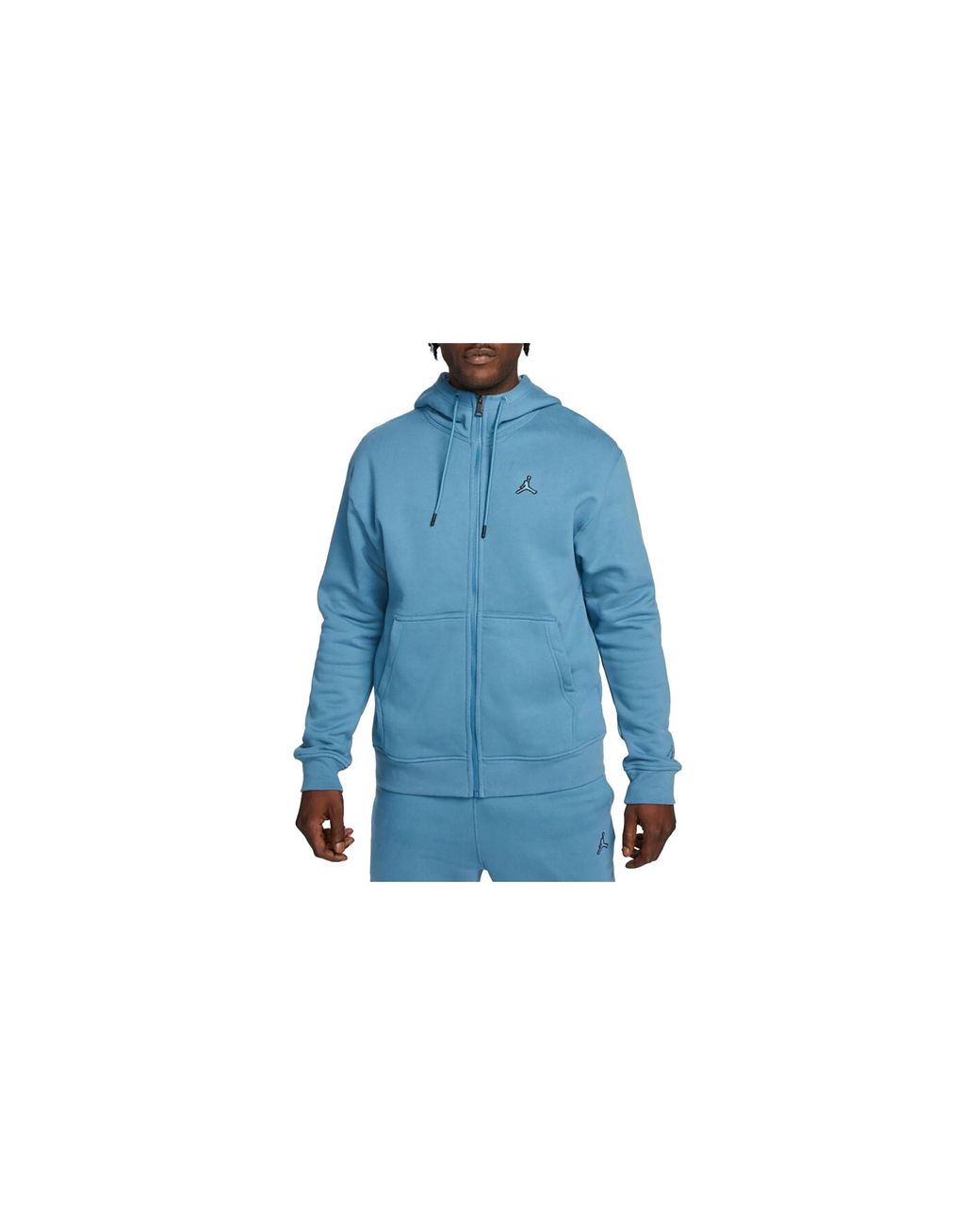 Nike Blue Essentials Fleece Full-Zip Hoodie Da9810 415" for men
