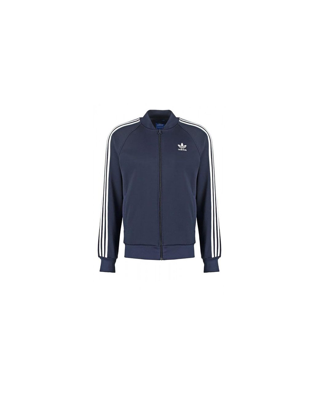 Adidas Blue Superstar Track Jacket Ay7061" for men