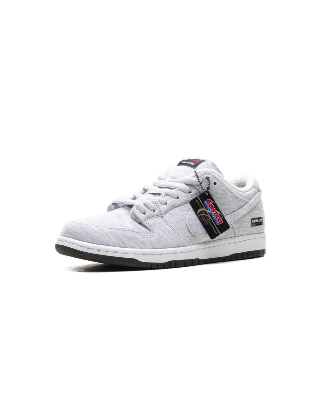 Nike Black Sb Dunk Low Pro Qs "Costco for men