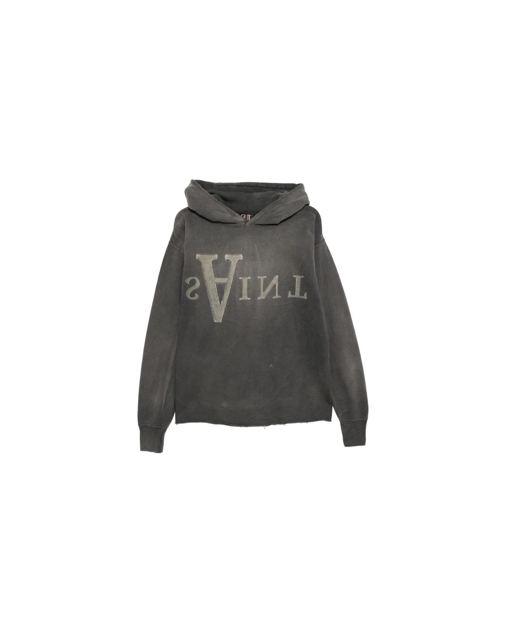 SAINT Mxxxxxx Black Anarchy Hoodie Sm Hr1 0000 119" for men
