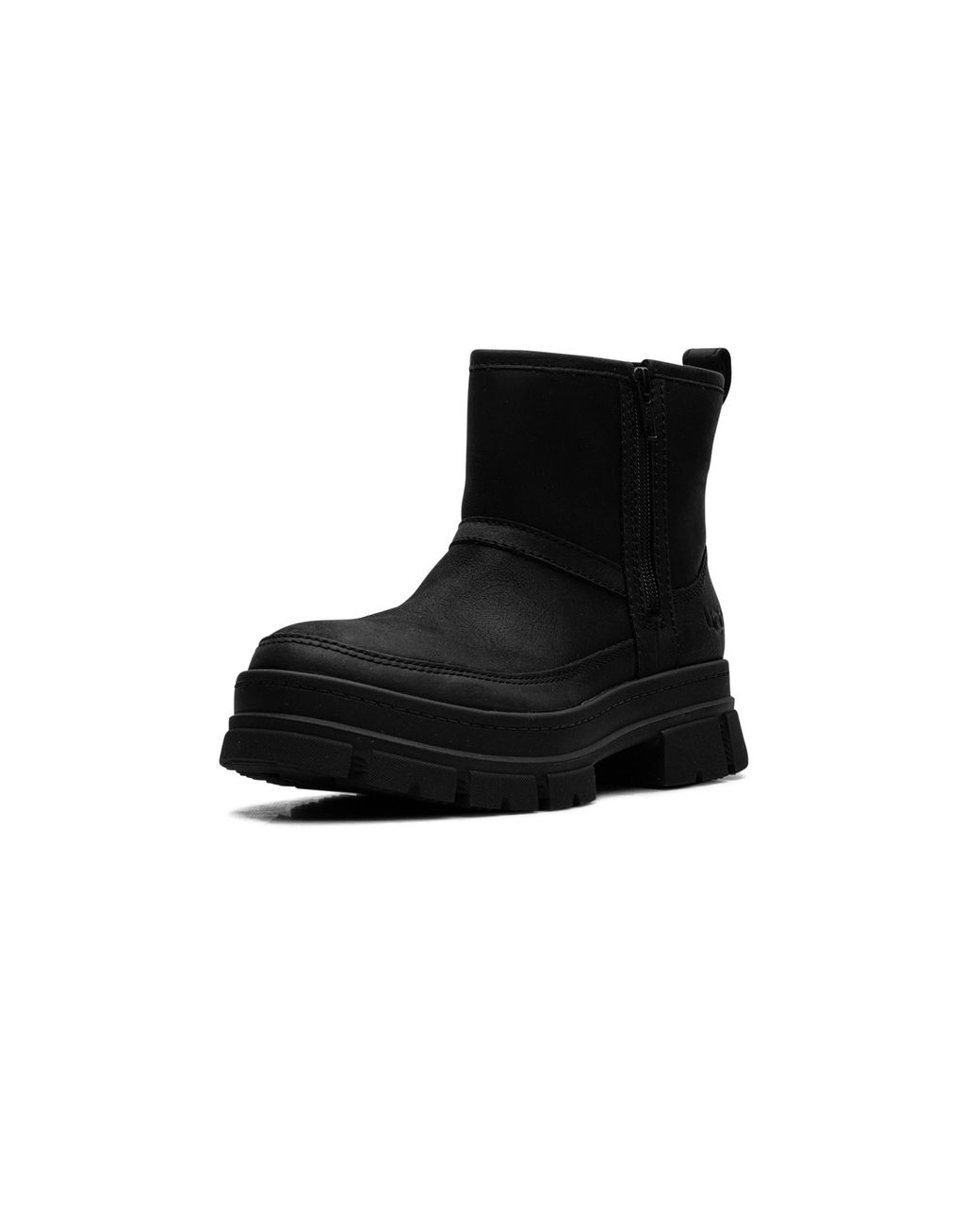 Ugg Black Ashton Zip Boot 1158206 Blk"