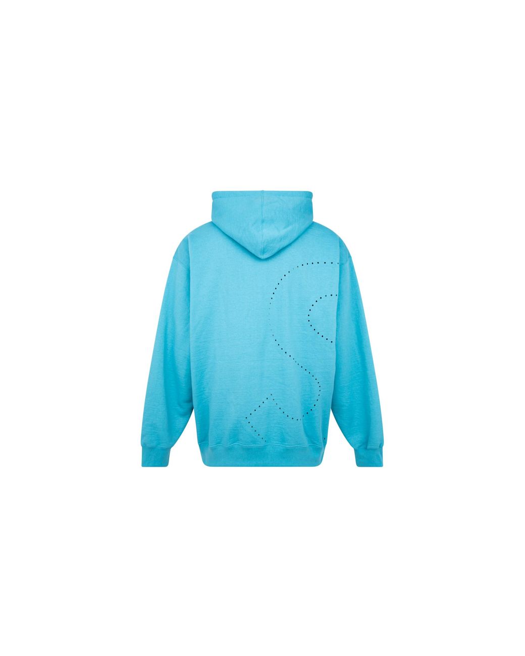 Supreme Blue Laser Cut S Logo Hoodie "Ss21" Su10333"