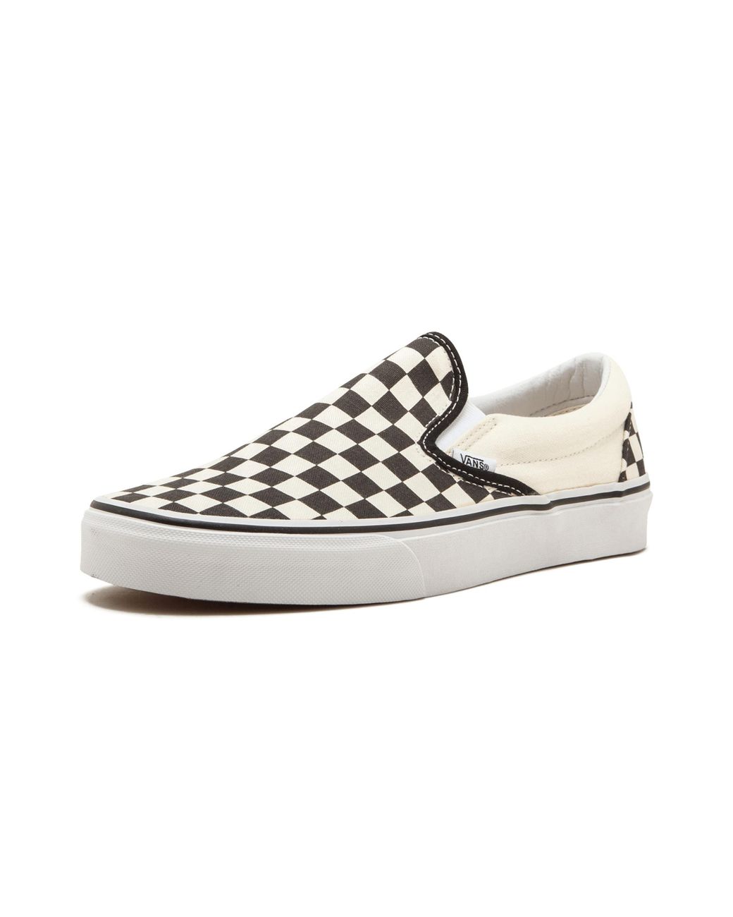 Vans Black Classic Slip-On "Checkerboard" Vn0Eyebww" for men