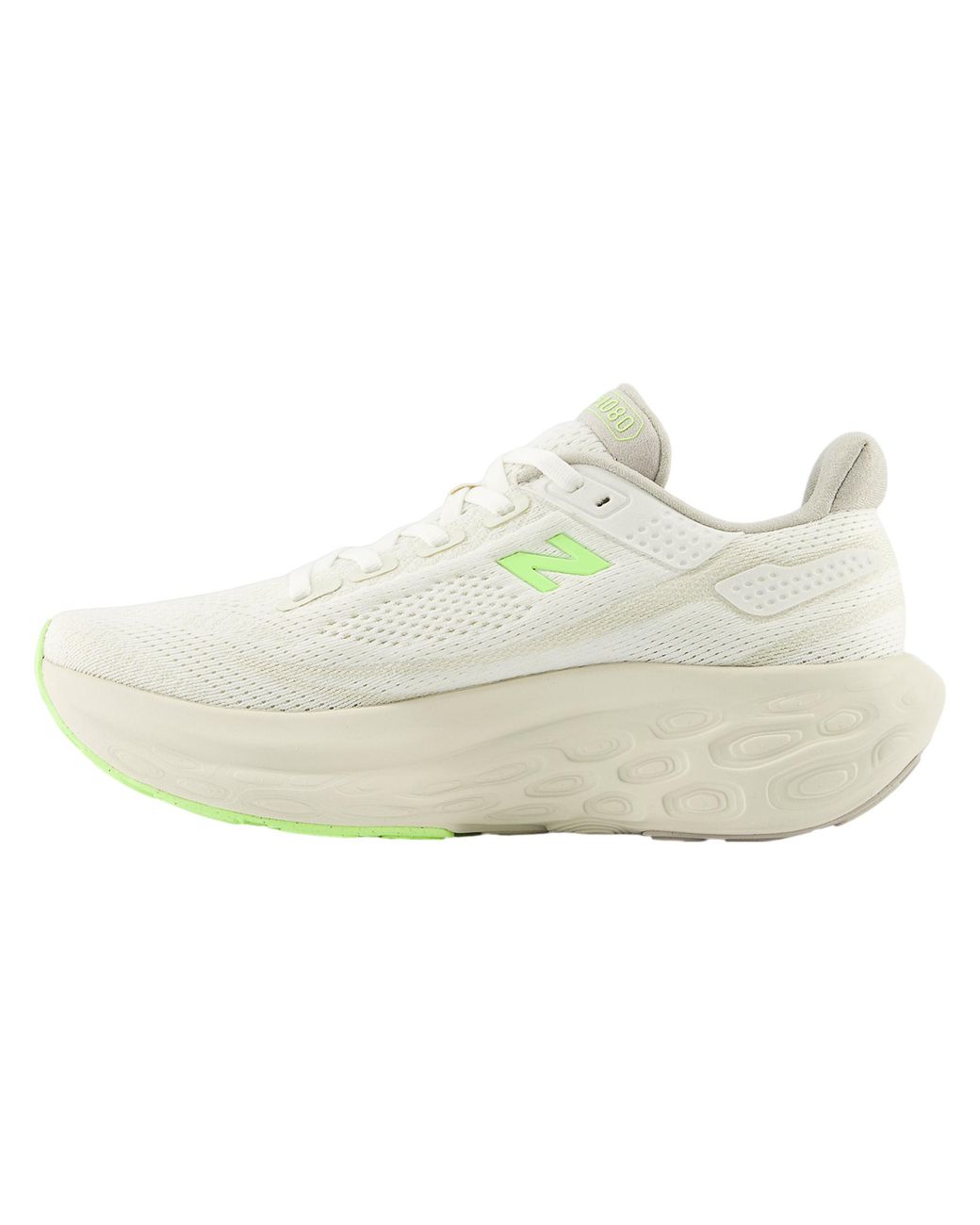 New Balance Black Fresh Foam X 1080V13 "Moonrock Bleached Lime Glo Sea Salt" M1080Lumd" for men