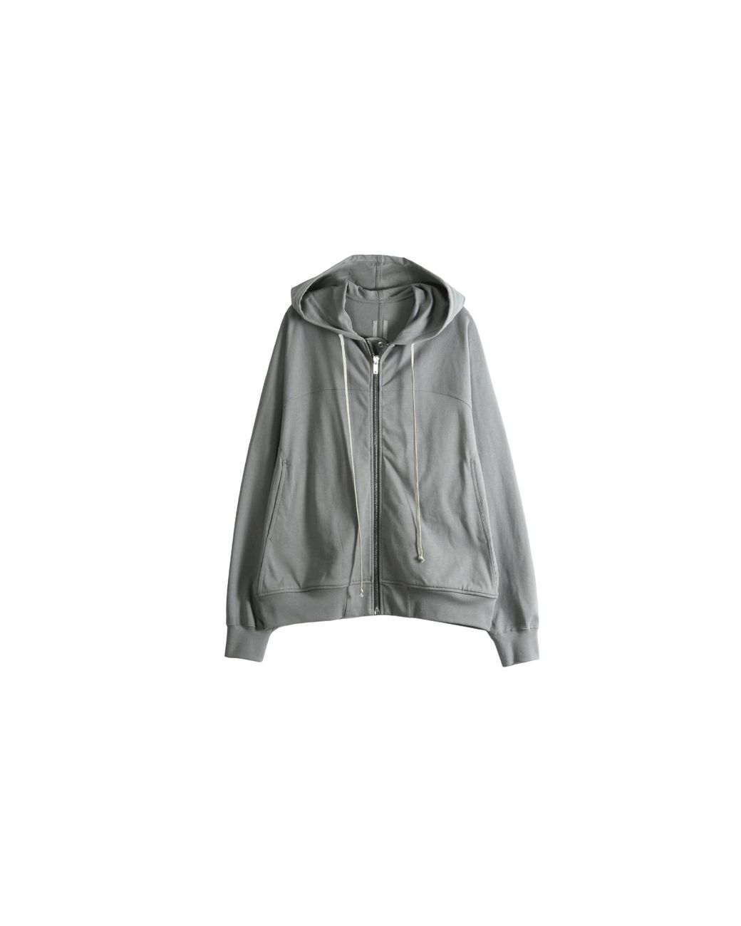 Rick Owens Black Tower Windbreaker "Steel" Ru02F4241 Ba 28" for men