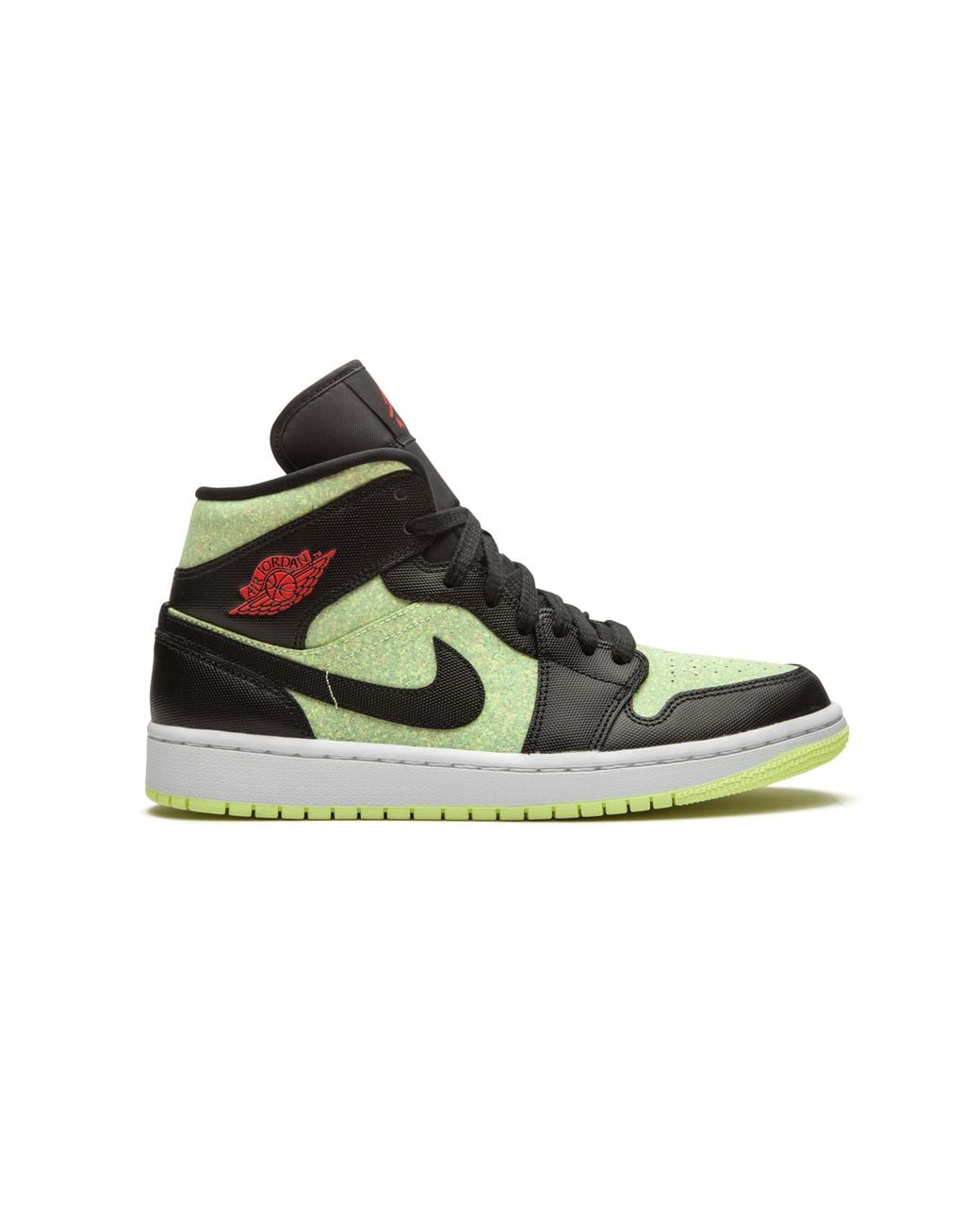 Nike Black Air 1 Mid Se "Barely Volt Chile" Cv5276 003"