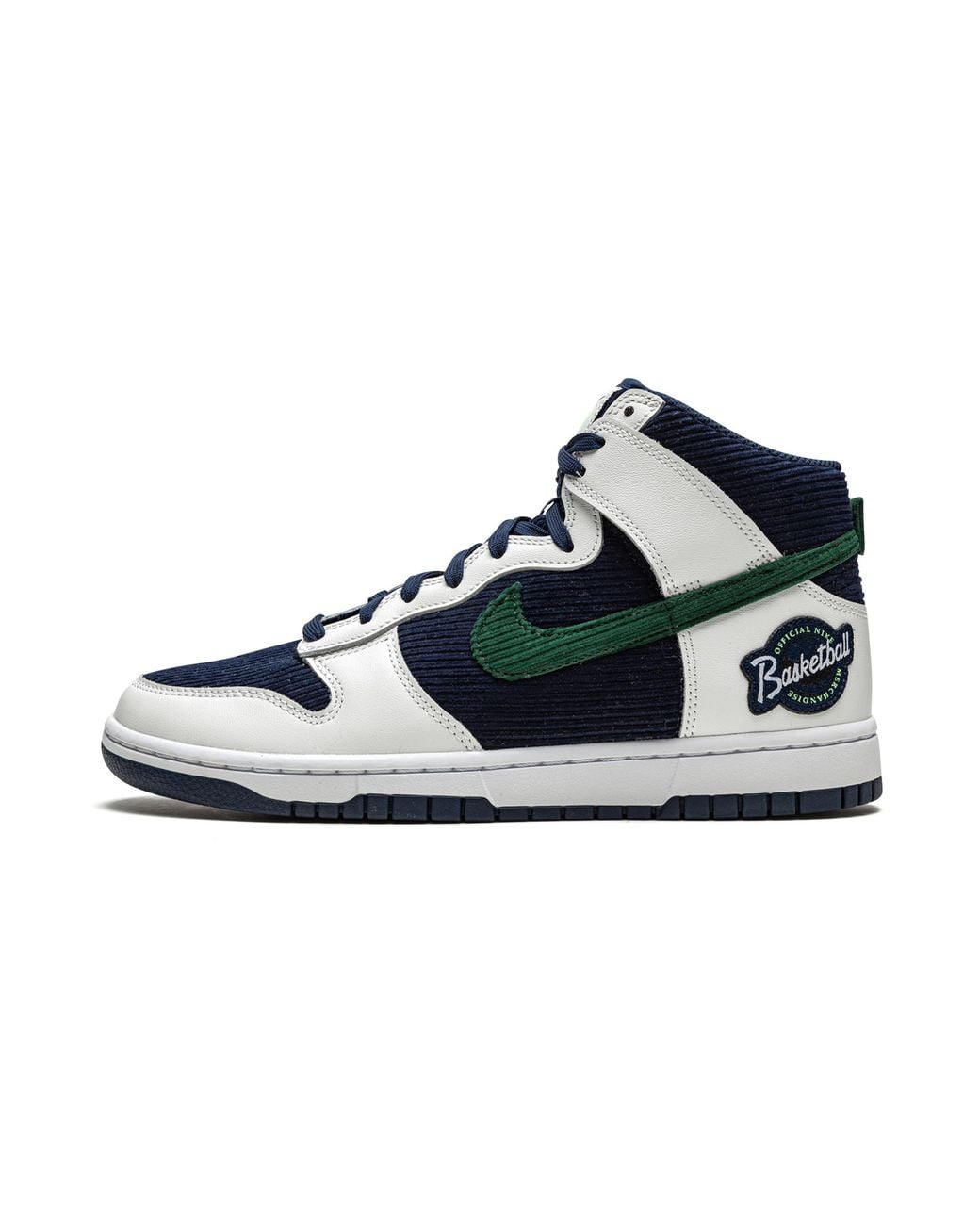 Nike Black Dunk Hi Prm Emb "Official Basketball Merchandise" Dh0953 400" for men