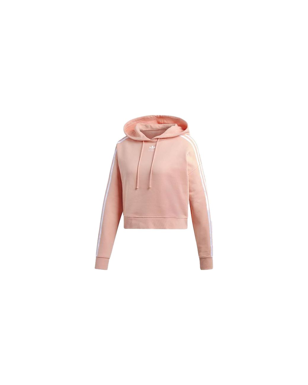 Adidas Black Originals Cropped Hoodie "Dust" Dx2161"