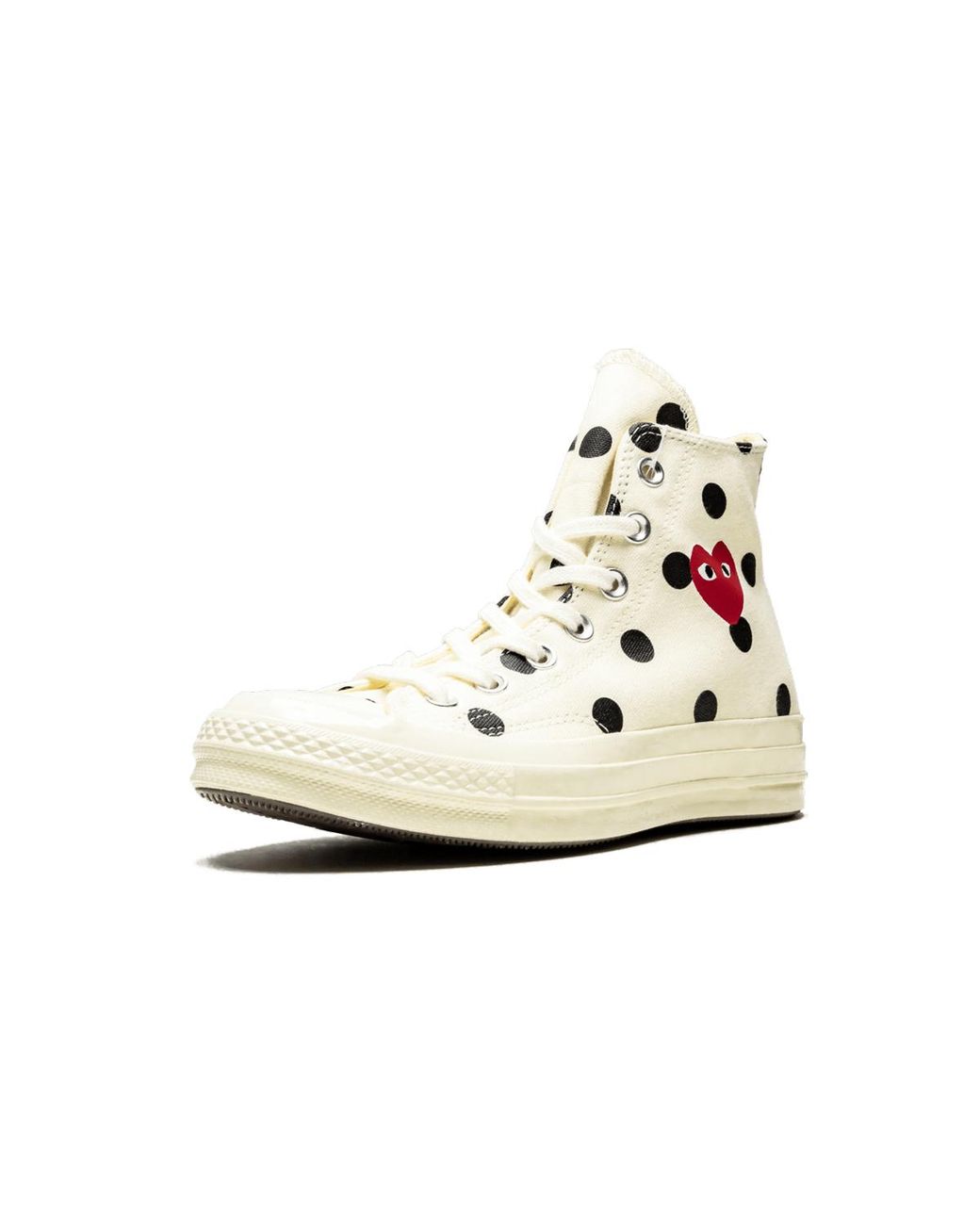 Converse Black Chuck 70 Hi "Comme Des Garçons Play Polka Dot" 157251C" for men