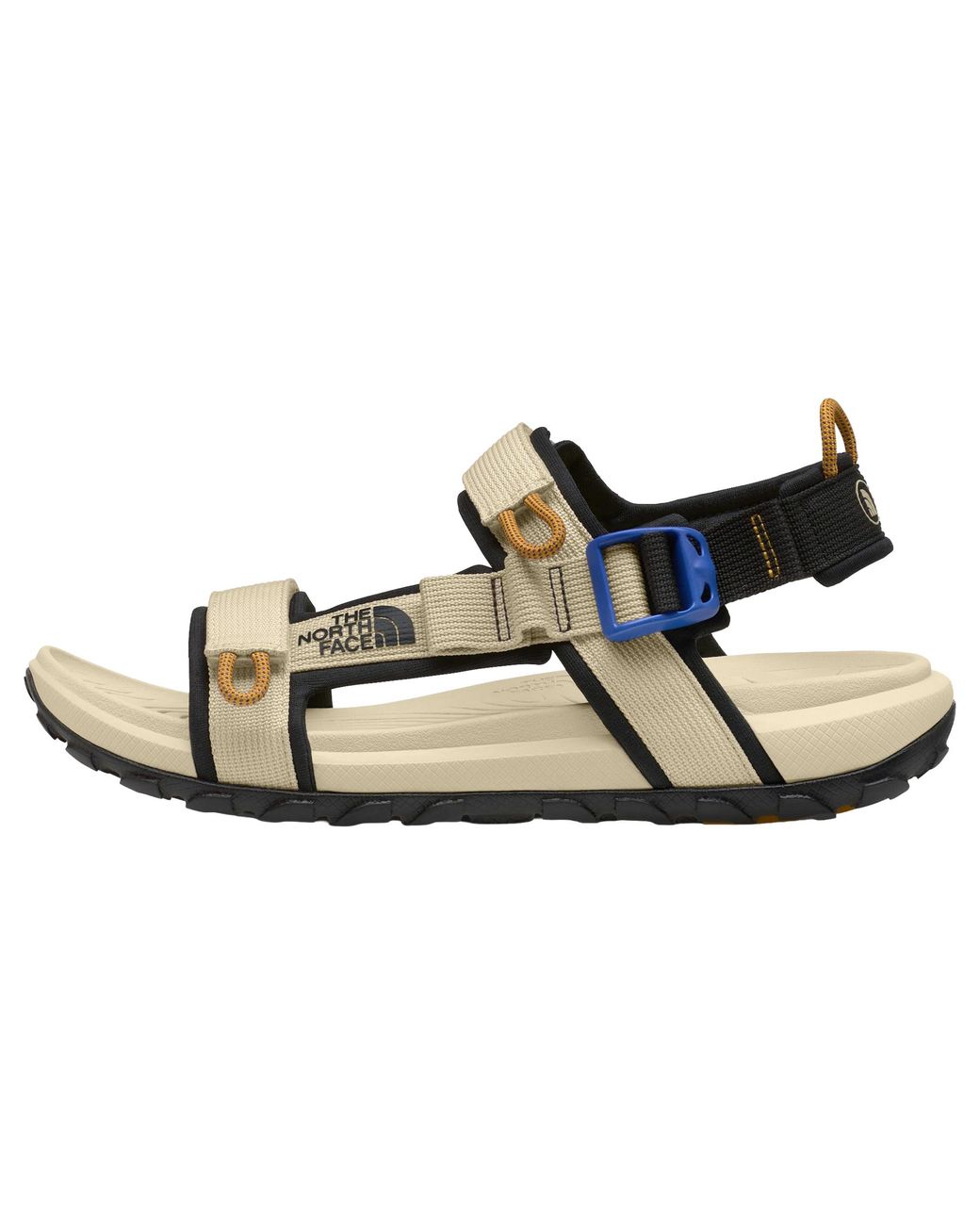 The North Face Black Explore Camp Sandal "Desert Stone Tnf" Nf0A8A8Xgiy" for men